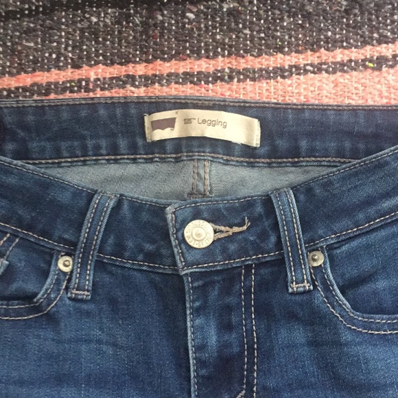 Levi’s 535 denim Leggings - Picture 2 of 5